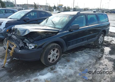 2004 Volvo Xc70 2.5T from USA, damaged, VIN YV1SZ59H741131554